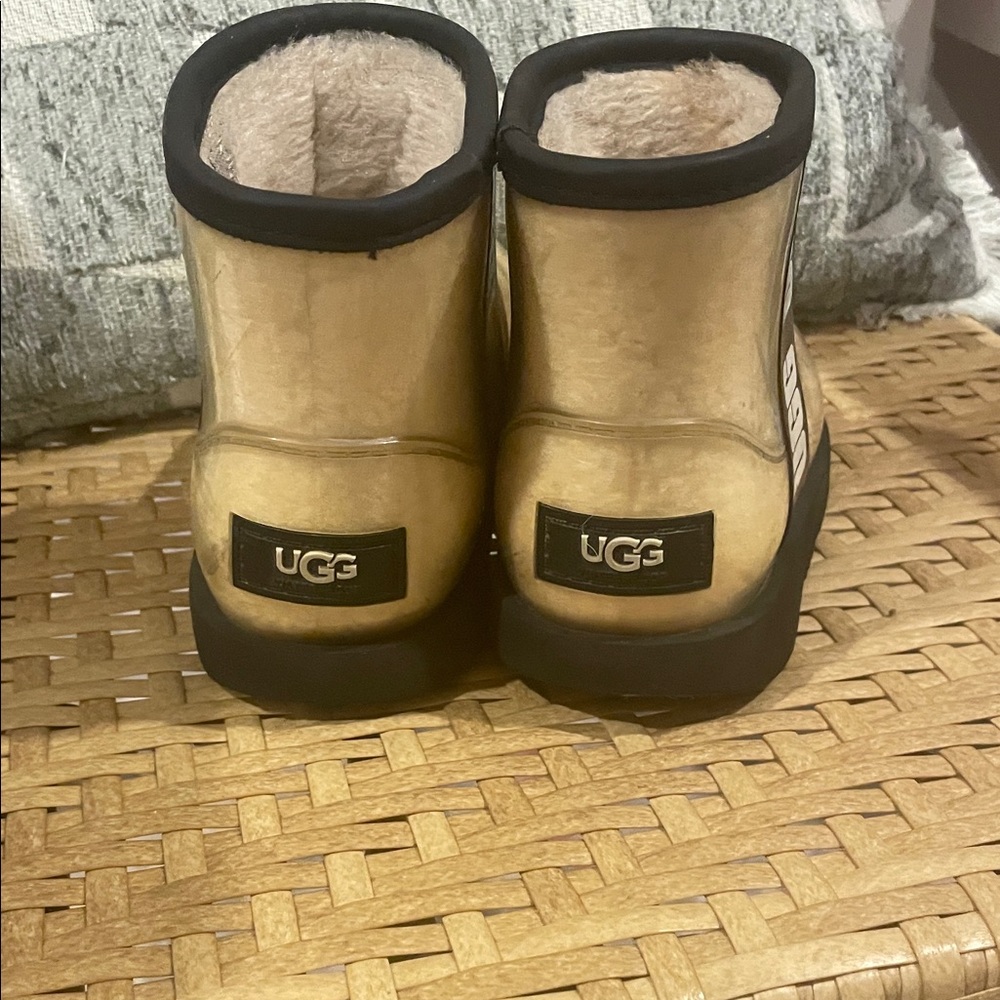 UGG Kids Shiny Gold Boots